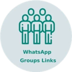 whatsapp group links android application logo